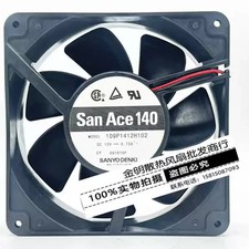 Sanyo 14038 109P1412H102 12V 0.73A 14CM 2-wire inverter cooling fan