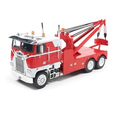 IXO MODELS 1:43 SCALE - RED - 1987 FREIGHTLINER FLA TOW TRUCK / WRECKER
