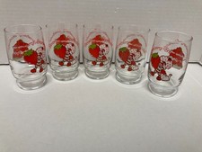 Set of 5 Identical Vintage 1980 Strawberry Sh...
