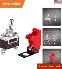 Professional-Grade Safety Cover Toggle Switch 20A for Reliable Vehicle Control