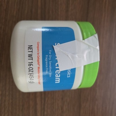 Amazon Basics Ultra Moisturizing Skin Cream for Dry & Sensitive Skin, 16 oz