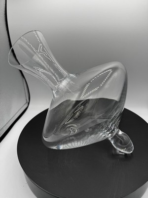 Schott Zwiesel 1872 Handmade Glass Tritan Crystal Rouge Tilted Wine Decanter 1L