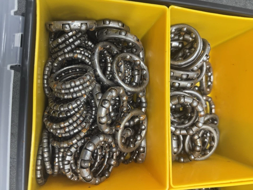 Gran Lote de Rodamientos de Soporte de Manivela Inferior de Bicicleta Schwinn De Colección Usados Años 50 60 Años 70 Foto 3 de 4