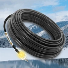 Winter Gutter Heat Cable - Freeze Protection Solution, Easy-to-Install