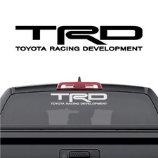 Rear Window Decal Trd Toyota Racing Development Toyota