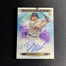 2024 Topps Inception - Base Rookie and Emerging Stars Autographs Parker Meadows