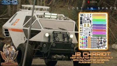 J2 Chariot - 1/537 Scale Detailing Set for Custom 3D Printed Models