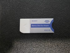 Sony Memory Stick Duo Adaptor Adapter MSAC-M2 Genuine OEM Memory Card