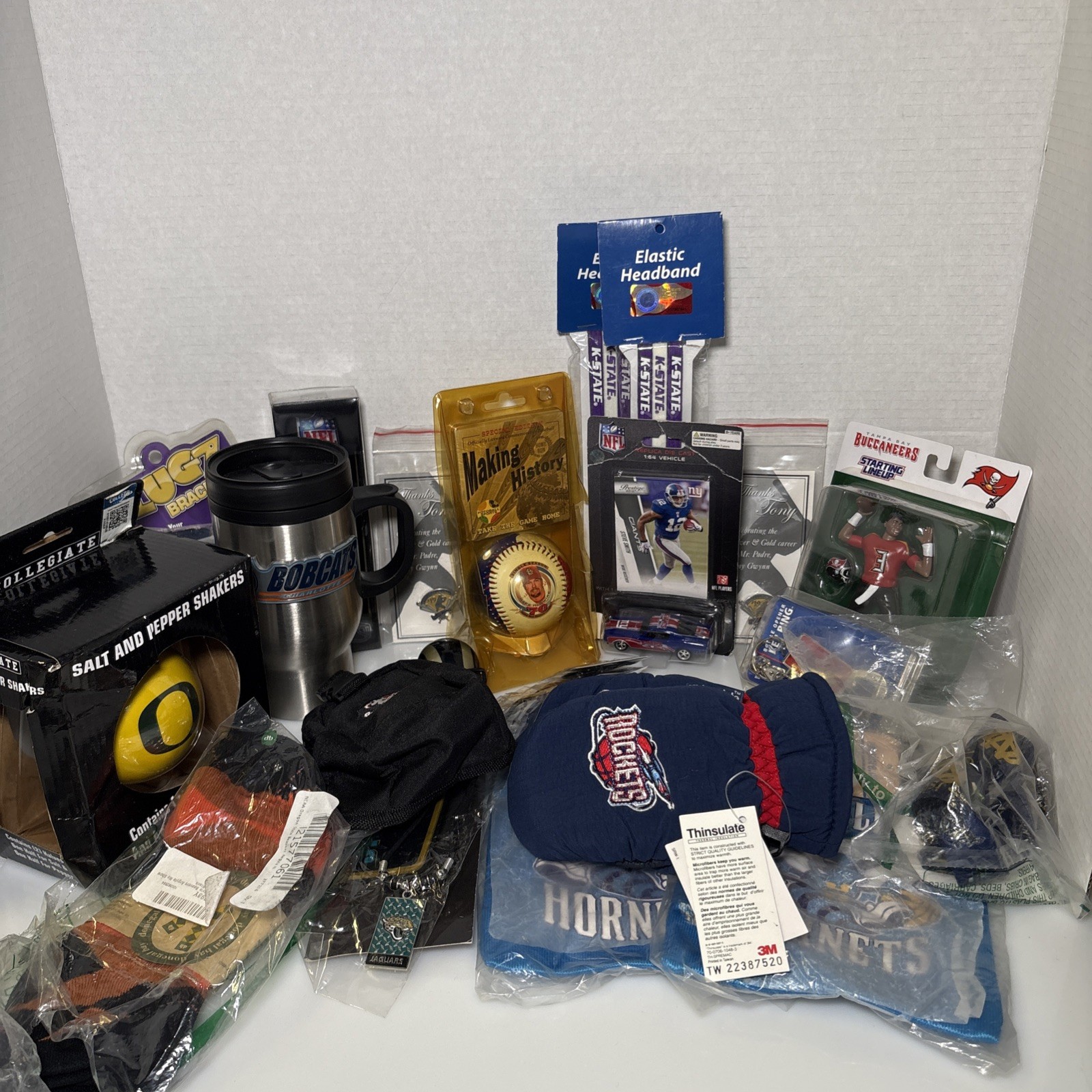 Lot Of Sports Memorabilia Over 20 Items Various Teams And Sports