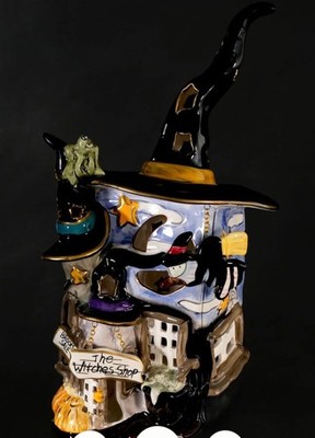 Blue Sky Clayworks Witches Shop Tea Light
