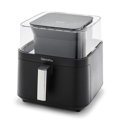 GreenPan Clearview Extra Large 7QT Air Fryer, 360° Clear Window