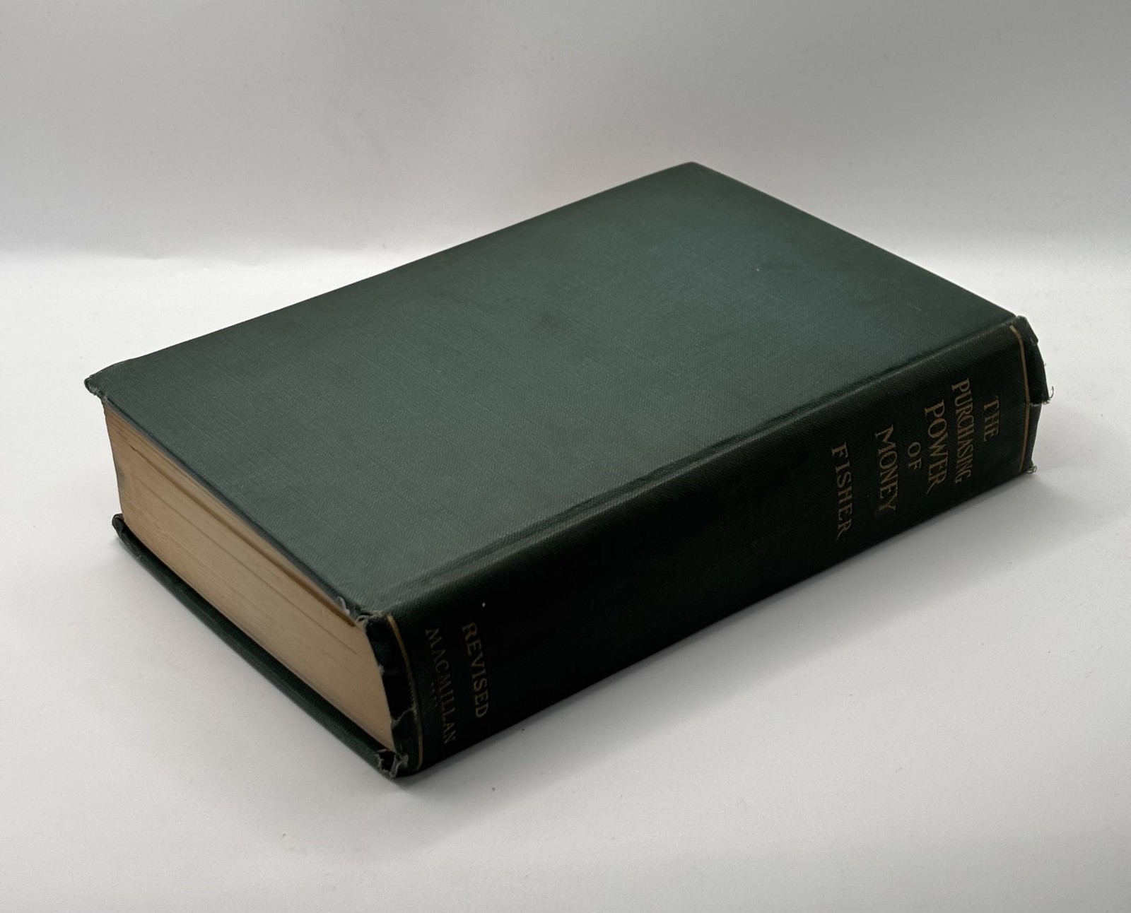 Irving Fisher / THE PURCHASING POWER OF MONEY 1922 2nd Edition