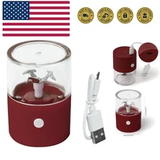 Compact Electric Spice Grinder with Sharp Metal Teeth - Effortless Grinding