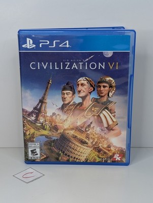 Sid Meier's Civilization VI 6 (Sony PlayStation 4 PS4, 2019) CIB Complete