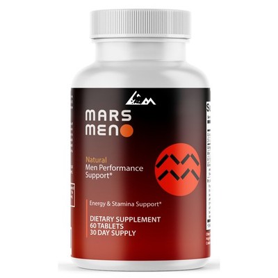 Mars Men Male Performance Maximum Strength Supplement - 60 Tablets