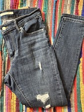 Levi's 505 Women's Blue Jeans, Size 8M, Straight Leg, 30x30 UEC