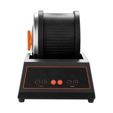 Uimoso 4lbs Rock Tumbler Kit with Adjustable Speeds and 9-Day Timer