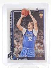 COOPER FLAGG 2025-26 TOPPS FLAGSHIP BASKETBALL ROOKIE #201 MAVERICKS B Q0819
