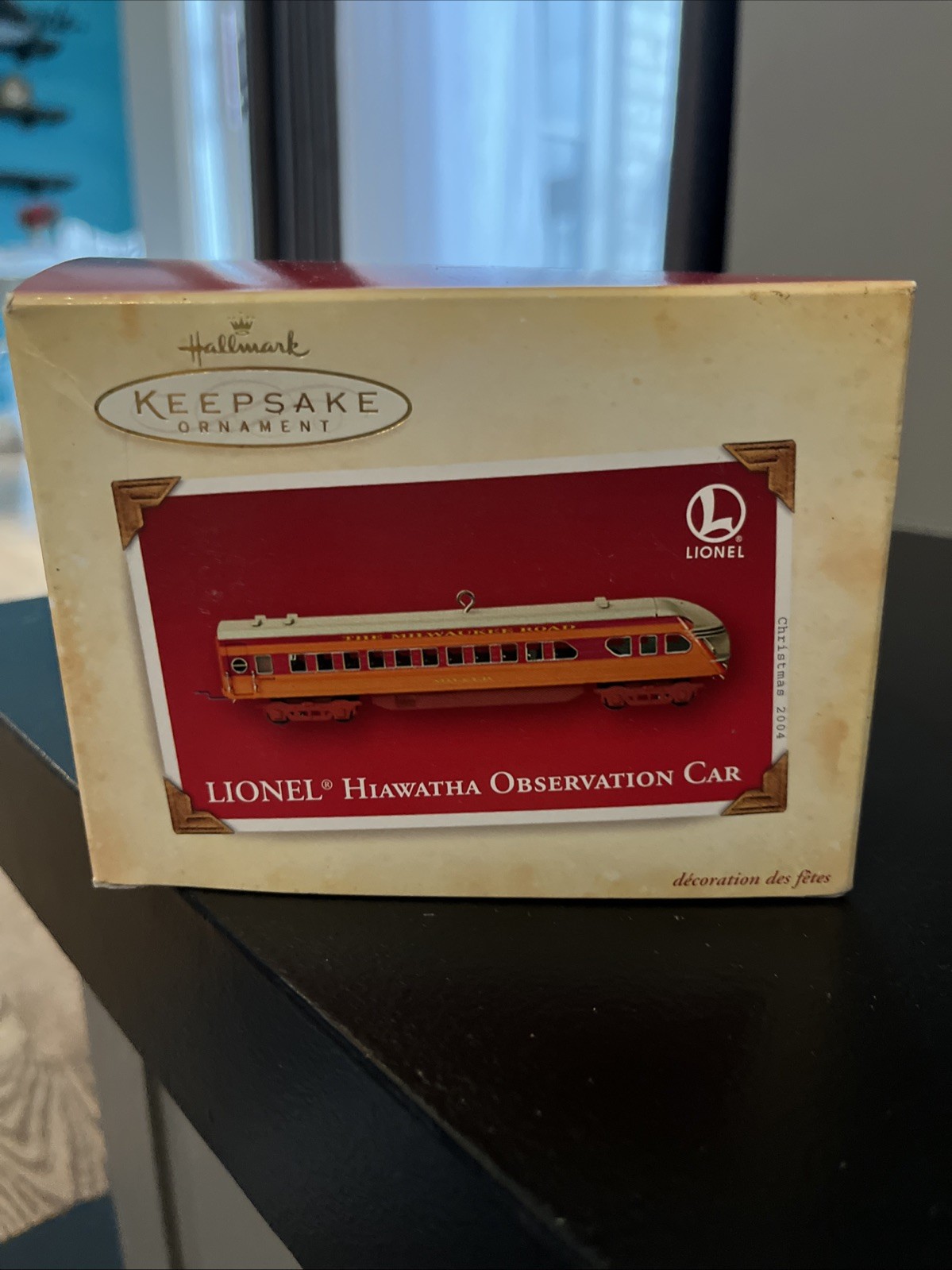 Hallmark Keepsake Lionel Hiawatha Observation Car Ornament 2004