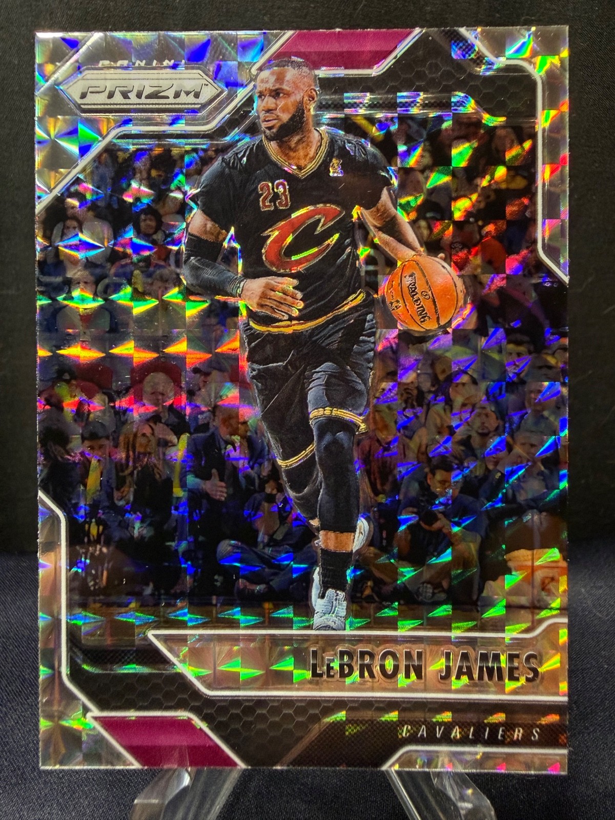 2016-17 Panini Prizm Mosaic LeBron James #64