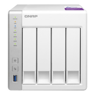 QNAP TS 431P 4 Bay NAS | 12TB Speicher (4x 3TB Western Digital) | 2x Gbit LAN