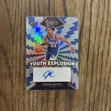 2024-25 Panini Select - Judah Mintz Youth Explosion Signatures Prizm RC Auto