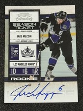 2010-11 Playoff Contenders #138 Jake Muzzin Season Ticket Rookie Autograph RC
