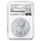 2021 (P) $1 American Silver Eagle NGC MS70 Emergency Production ER ALS Label