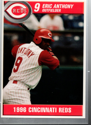 #ad B6573 1996 Reds Kahn#x27;s Cincinnati BB Card #s 1 35 You Pick 15 FREE US SHIP $2.69