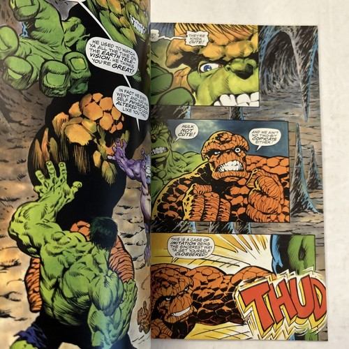 INCREDIBLE HULK and THE THING BIG CHANGE MARVEL GRPAHIC NOVEL 1ST HIGH GRADE NM - Picture 20 of 24