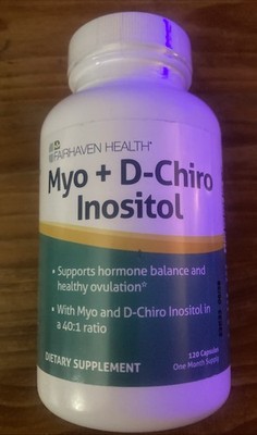 New Sealed Myo + D-Chiro Inositol Supplement Women 40:1 Ratio Female Exp 6/26