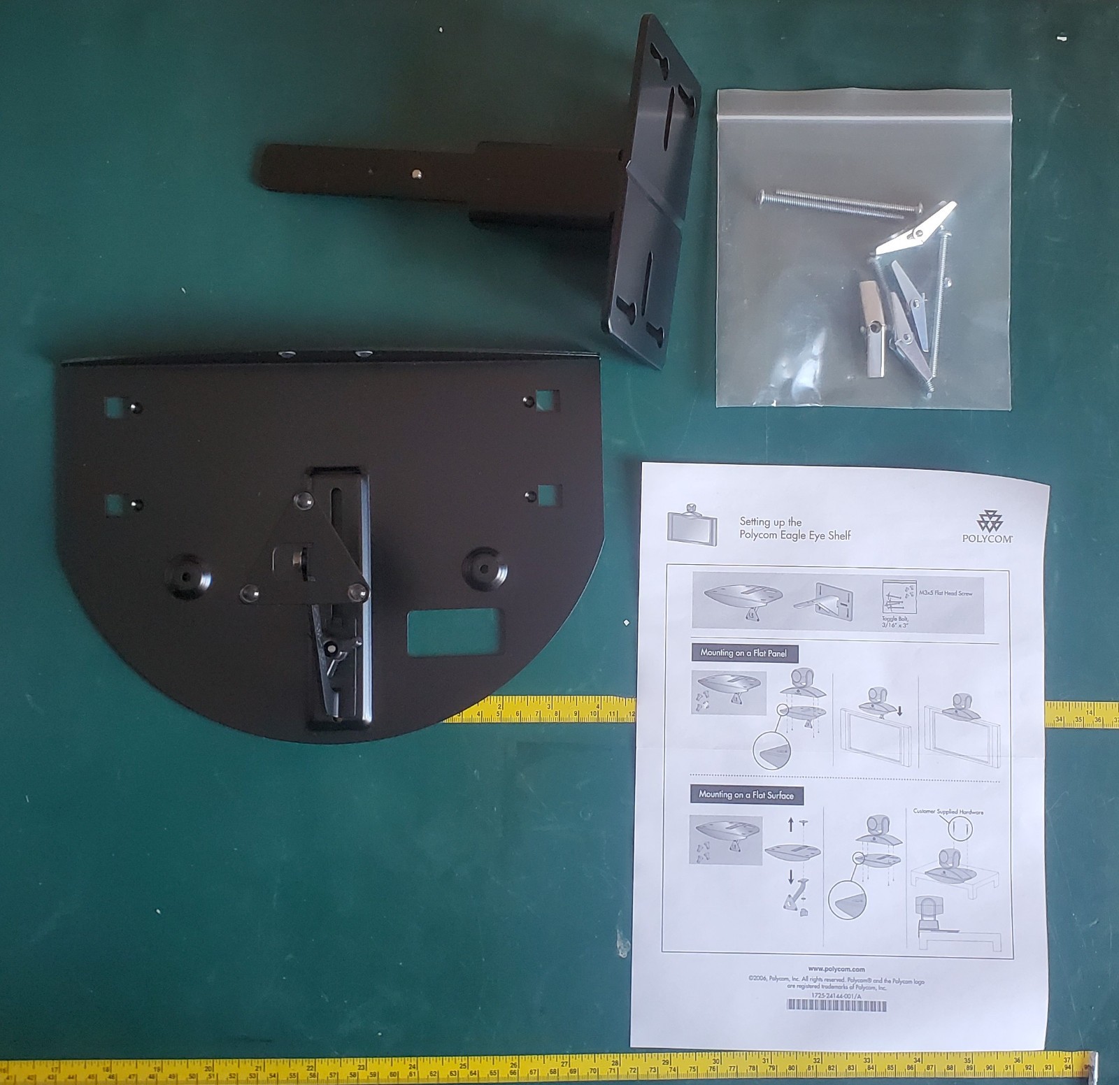 Polycom EagleEye Camera Mounting Bracket 2215-24143-001