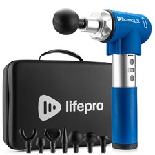 LifePro Sonic LX Heated Massage Gun   Deep Tissue Portable Massager for Athletes