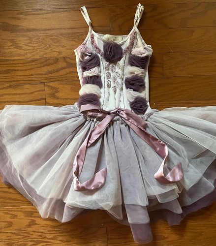 Tutu Du Monde Lavender Tutu Dress With New Choker Size 10/11 - Picture 3 of 6