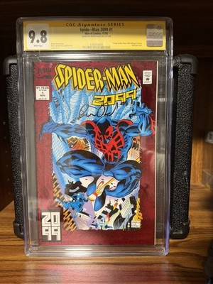 SPIDER-MAN 2099 # 1 CGC 9.8 (1992) ''SIGNED'' by PETER DAVID !!!
