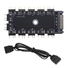 ARGB Hub for Addressable RGB Headers/Controllers - 1 to 11 Ports, 5V 3 Pin RG...