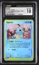 CGC 10 GEM MINT SQUIRTLE EX TEAM MAGMA VS AQUA 46/95 REVERSE HOLO POP 11 on eBay