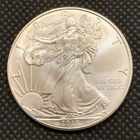 2013 U.S. AMERICAN SILVER EAGLE DOLLAR - 1 OZ. FINE SILVER - GEM BU!