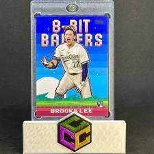 2025 Topps Series 1 Celebration BROOKS LEE 8 Bit Ballers RC TWINS #8B-17
