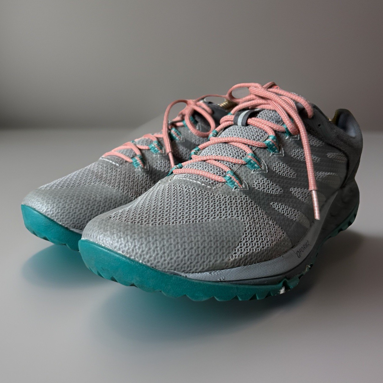 Merrell Antora 2 scarpe da trekking trail donna taglia 10 stringate basse grigie