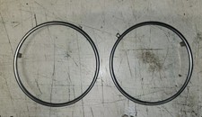 Set Oem 1968-1973 Ford Torino Fairlane Ranchero Falcon Headlight Rings Oem