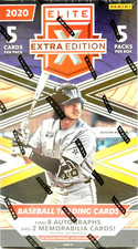 2020  Elite Extra Edition Baseball HOBBY Box (5 Pks/Bx)