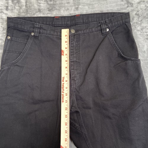 New Craftsman Carpenter Jeans Men's Size 38x30 Black Denim - Picture 6 of 8