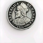 1904 Panama .900 Silver 5 Centesimos ~ 99 ¢ Tracked shipping