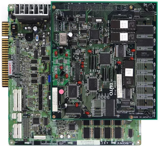 DARIUS GAIDEN TAITO 日本製　アーケードゲーム基板 G-Darius Arcade PCB Board Only Ver.2 – Taito – Japan – Untested