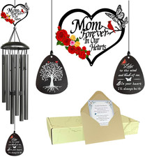 40"Memorial Wind Chimes for Loss of Mother, Wind Chimes in Memory of a Loved One