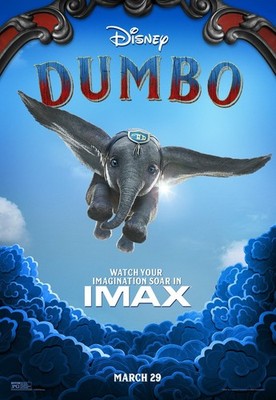 Dumbo 2019 19 Filmposter Kunstdruck Interior AestheticRoom Retro Fandom StudioD