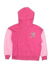 Assorted Brands Girls Pink Zip Up Hoodie 12