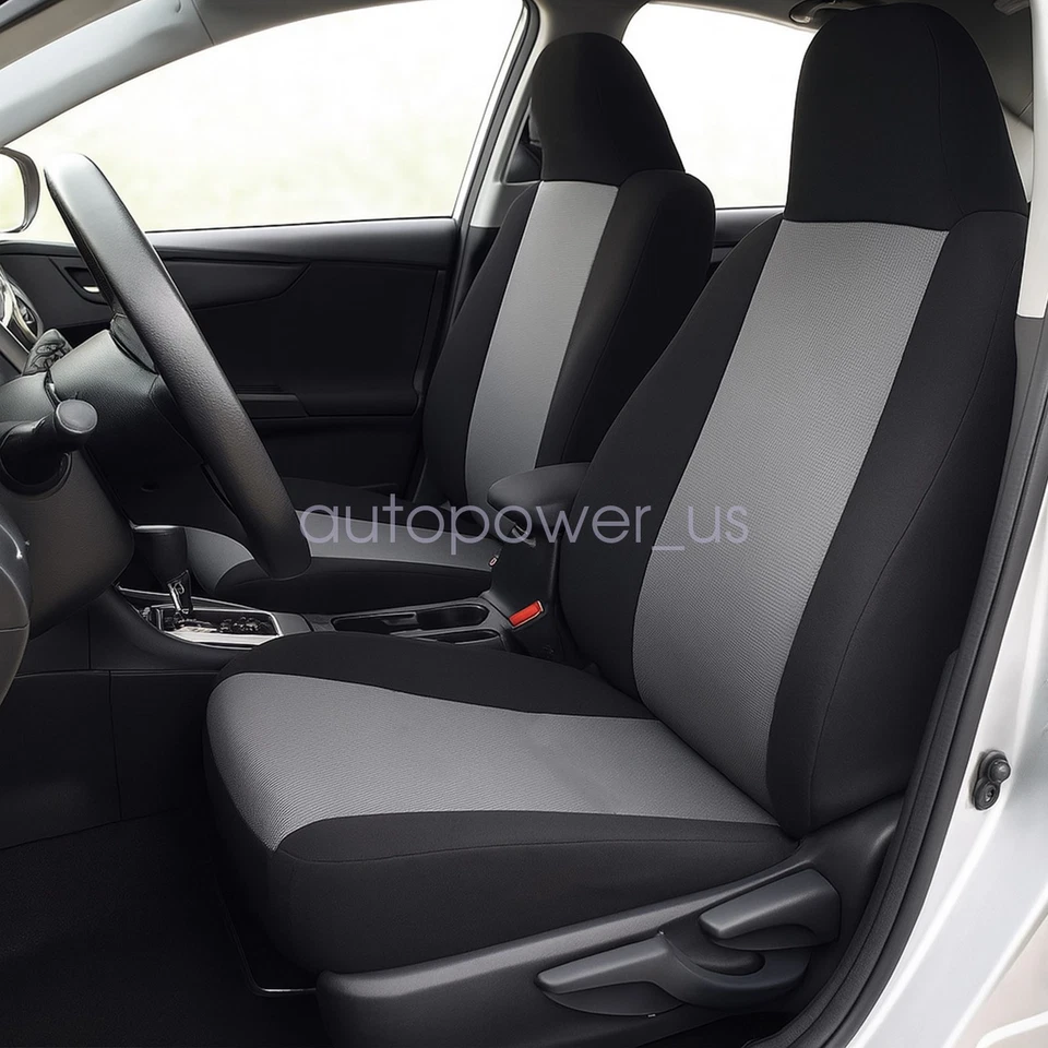 For Chevy Express GMC Savana 2003-2014 Car Full Seat Cover Waterproof Cloth 2PCS Foto 4 de 4