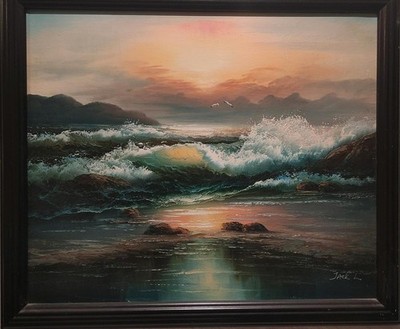 Jack L. - Öl auf Leinwand - sign. u.r.